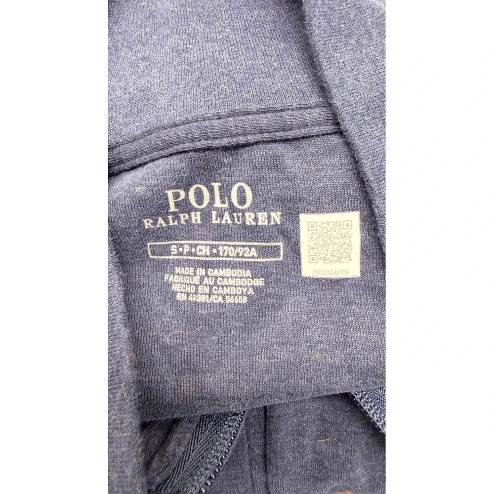 Polo Ralph Lauren Mens Full Zip Track‎ Jacket Navy Blue Size S NWT $138